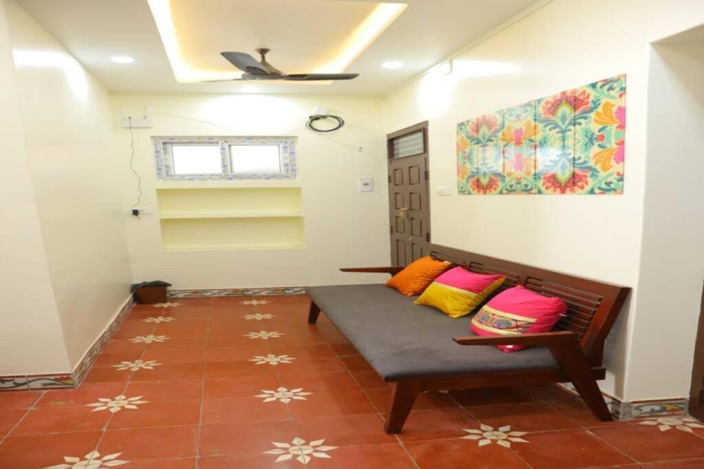 Heritage Home With 2 Bed/2 Bath With Kitchen In A Residential Neighborhood. Madurai Eksteriør bilde
