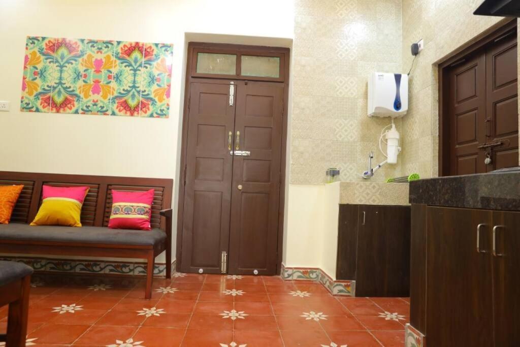 Heritage Home With 2 Bed/2 Bath With Kitchen In A Residential Neighborhood. Madurai Eksteriør bilde